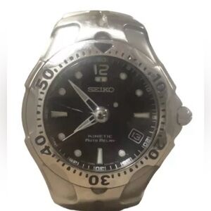 Seiko Men's Kinetic Watch